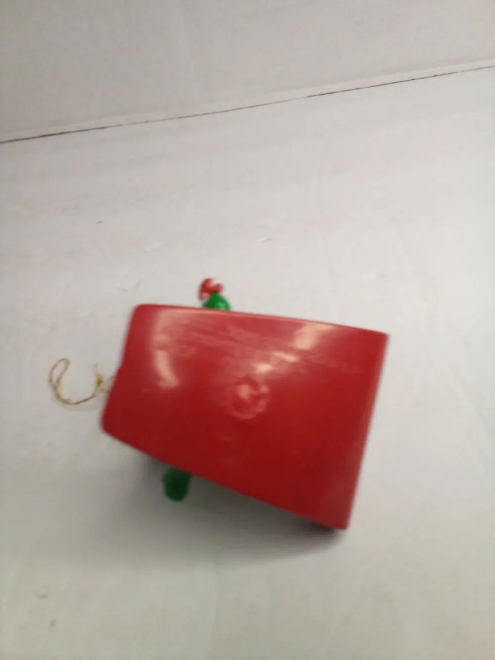 Baby Bop Sledding Christmas Ornament Plastic Barney 2000 Lyons Partnership